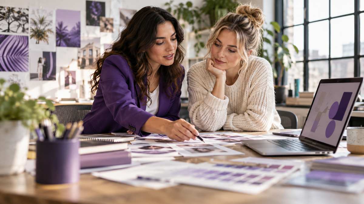 Equipe profissional de agências de marketing conversando e organizando uma oportunidade comercial.